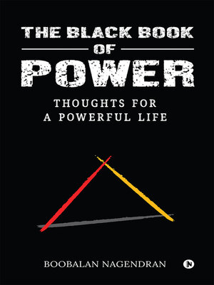 cover image of The Black Book of Power